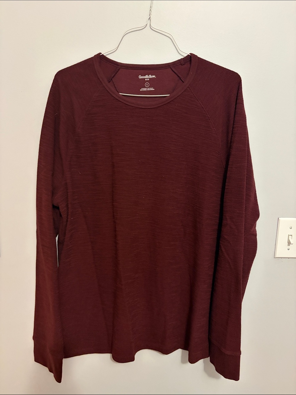 Goodfellow & Co Men's Crewneck Sweater - Burgundy
